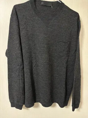 SHIPS 다크 그레이 V넥 니트