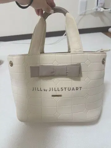 JILL by JILLSTUART 아이보리 토트백