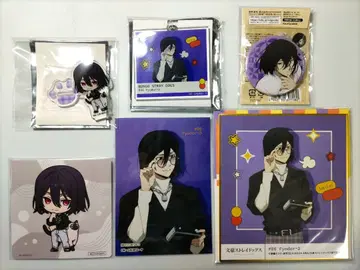 문호 스트레이독스 효도르(도스토) 아크릴 키링, 색지, 캔뱃지 외 세트