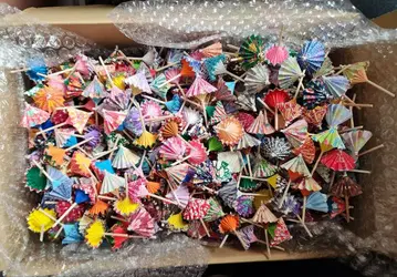 일본풍 패턴 미니 우산 [1000개]