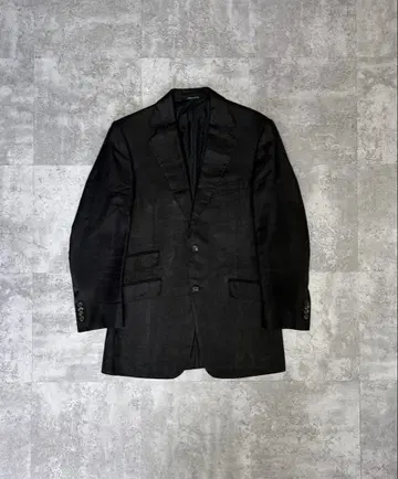 Rive Gauche AW98 코팅된 2B 테일러드 자켓 46