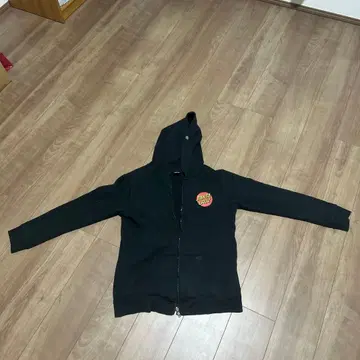 산타크루즈 블랙 후드티 M