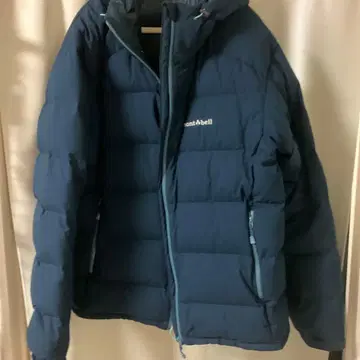 단종 mont-bell 파마로스트 라이트 다운 파카 다크 블루 L