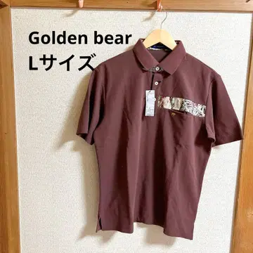 [ 미사용 새상품 ] Goldenbear 피케 셔츠 셔츠 반팔 골든베어