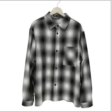 ZARA 옴브레 체크 셔츠