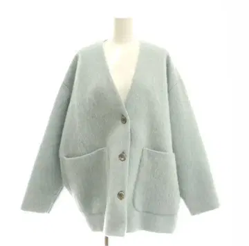 요리 yori 23AW 울모헤어 혼방 샤기 노카라 자켓