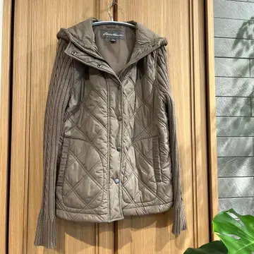 에디 바우어 퀼팅&니트 자켓