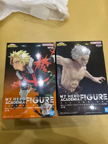 나의 히어로 아카데미아 피규어 2개 세트 GIGO 한정판 gigo