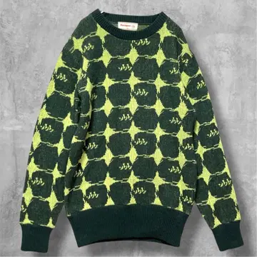 먼싱웨어 총 패턴 니트 남성용 M 니트 스웨터