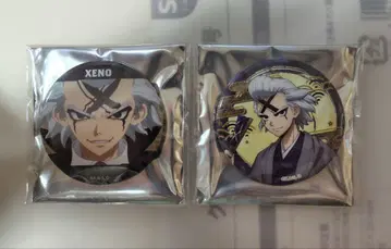 Dr.STONE 마네키네코 캔뱃지 Dr.제노 2종