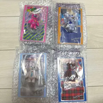 해피 베어 콜렉터블 키체인 4종 세트 할로윈 유니버설 USJ