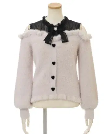 LIZLISA 레이어드 스타일 어깨 트임 니트