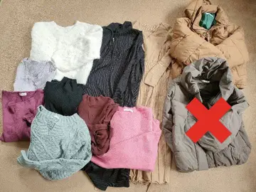 여성용 겨울 의류 세트 묶음 판매