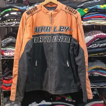 USA 구제 의류 할리데이비슨 레이싱 자켓
