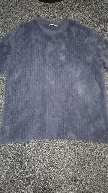 ZARA 크루넥 스웨터 다크 블루