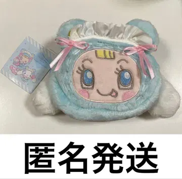 산리오 메조피아노 페이스 얼굴형 파우치 블루베리에 시나모롤 시나몬