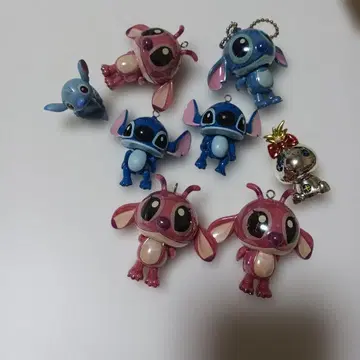 스티치 키링 8개 세트