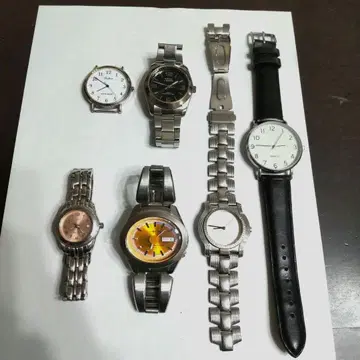 손목시계 6개 세트 묶음 판매