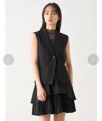 snidel 오버랩 미니 스커트