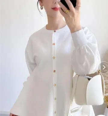 &.노스탤지어 ZOZO 한정판 페플럼 튜닉 가디건