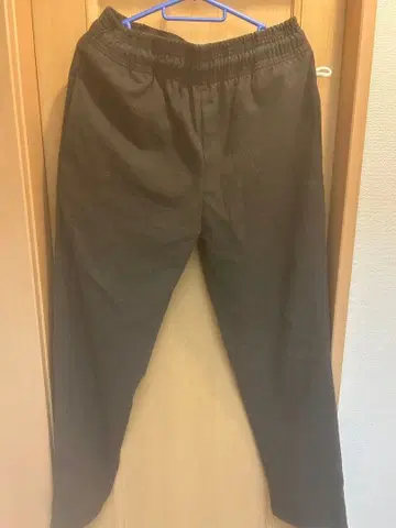 쿡맨 셰프 팬츠 chef pants flannel charcoal