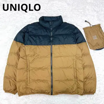 새상품급 유니클로 울트라 라이트 다운 자켓 3D 컷 브라운 XL