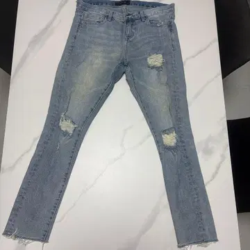 DOWBL. 라이트 블루 스키니 데님