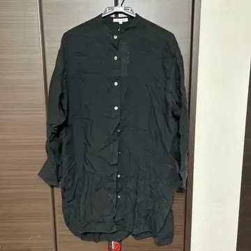 23구 MY STANDARD 블랙 긴팔 셔츠 38 미사용 새상품