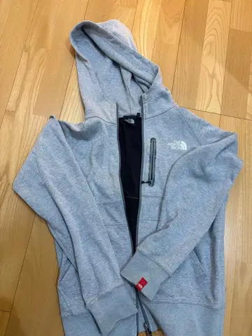 THE NORTH FACE 그레이 풀 집업 후드티
