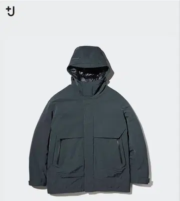 UNIQLO 하이브리드 다운 오버사이즈 파카