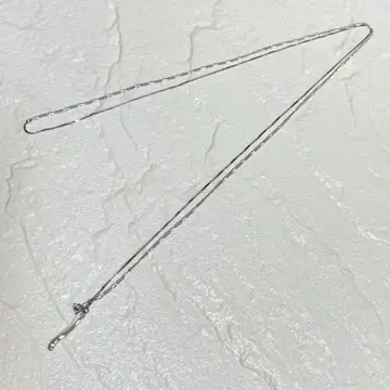 ete 실버 체인 목걸이 후크식