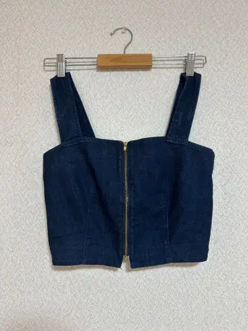 JILL 다크 데님 뷔스티에 S 사이즈