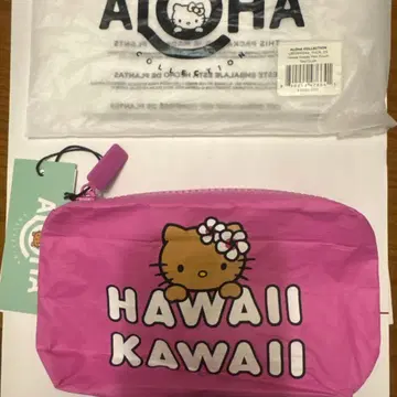 알로하 컬렉션 헬로키티 면세점 DFS 파우치 하와이 한정판