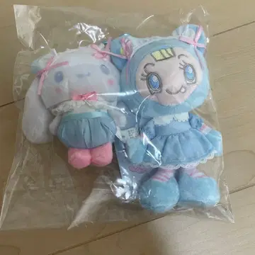 산리오 메조피아노 시나몬 블루베리에짱 마스코트 키링