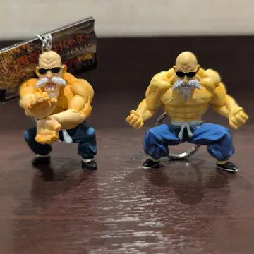 드래곤볼 하이 퀄리티 키링. 무천도사 2종.