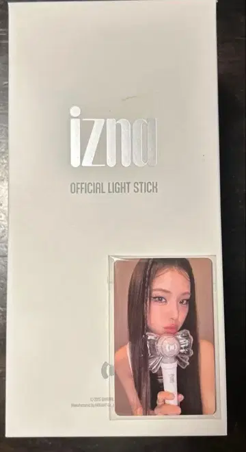 iznu 스틱 라이트 응원봉 트레이딩 카드 전원