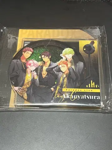 Paradox Live 아칸야츠라 4주년 CD 유사 아크릴 중국 한정판