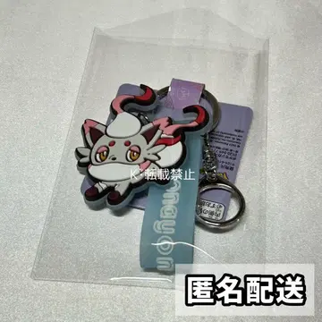 포켓몬 yonayonaGhost 축광 러버 키링 비취 조로아