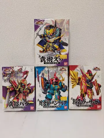 미조립 건담 삼국전 원술 즈사 원소 바우 주창 도벤울프 곽가 바사고