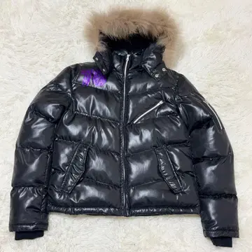 archive 00s grunge fur down 짧은 기장 광택 y2k