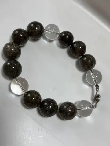 팔찌 실버 루틸 쿼츠 16mm