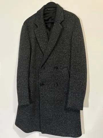 ZARA 더블 브레스트 코트