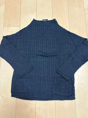 45r 수피마 초 거즈 케이블 스트레치 908 말 스웨터