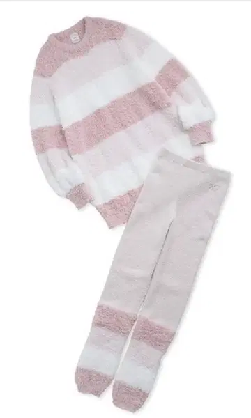 젤라또피케 젤라또 3 보더 원피스+레깅스 SET 룸웨어