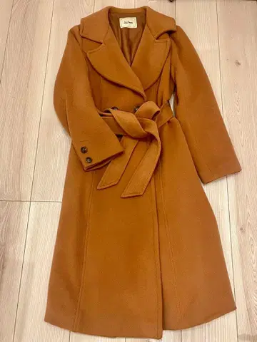 LilyBrown 릴리 브라운 체스터 코트 롱 기장 벨트 포함 F