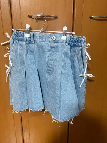 CIAOPANIC 헬로 샌프란시스코 데님 스커트