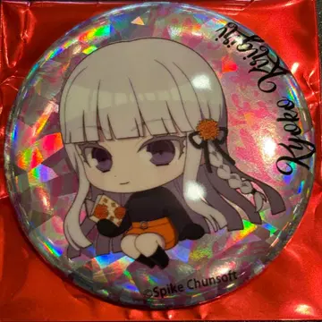 단간론파 카페 캔뱃지 홀로그램 레어 키리기리 쿄코