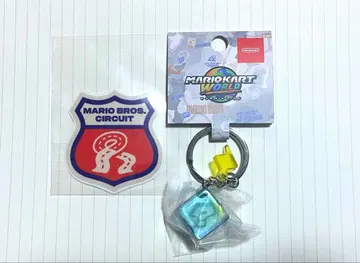 키링 아이템 박스 마리오 카트 월드 Nintendo 스티커