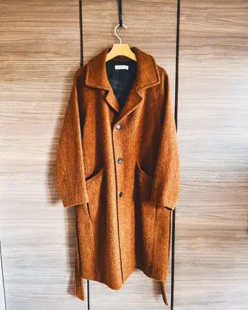 [ 컨디션 최상 ] [ BEAUTY&YOUTH ] 보아 멜톤 벨티드 코트