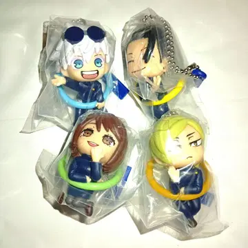 주술회전 콘니치린 컴플리트 4종 세트